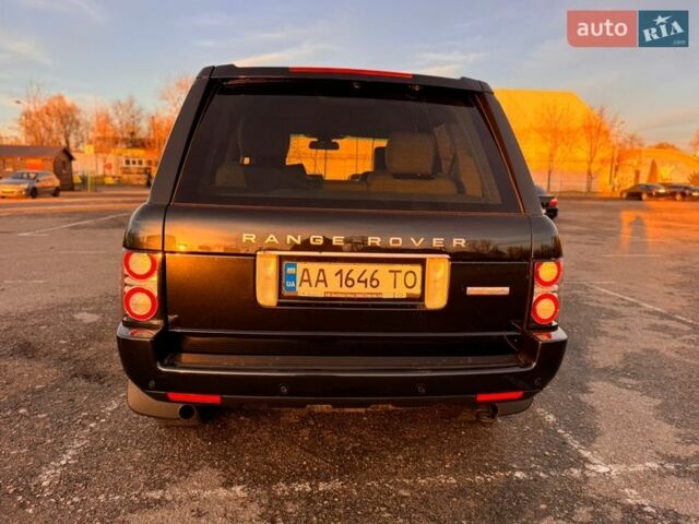 Черный Ленд Ровер Рендж Ровер, объемом двигателя 5 л и пробегом 250 тыс. км за 17000 $, фото 4 на Automoto.ua