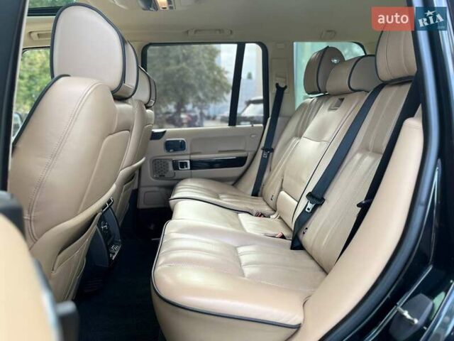 Черный Ленд Ровер Рендж Ровер, объемом двигателя 5 л и пробегом 164 тыс. км за 18400 $, фото 50 на Automoto.ua