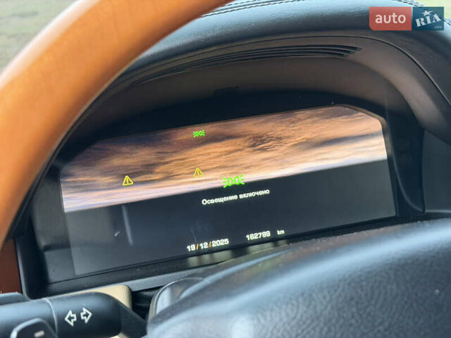 Черный Ленд Ровер Рендж Ровер, объемом двигателя 5 л и пробегом 195 тыс. км за 16000 $, фото 11 на Automoto.ua