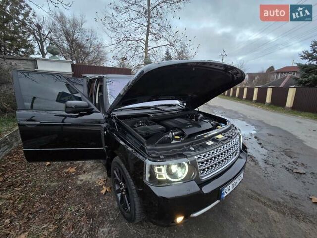 Черный Ленд Ровер Рендж Ровер, объемом двигателя 5 л и пробегом 199 тыс. км за 17000 $, фото 6 на Automoto.ua