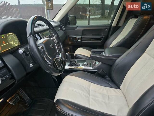 Черный Ленд Ровер Рендж Ровер, объемом двигателя 5 л и пробегом 199 тыс. км за 17000 $, фото 42 на Automoto.ua