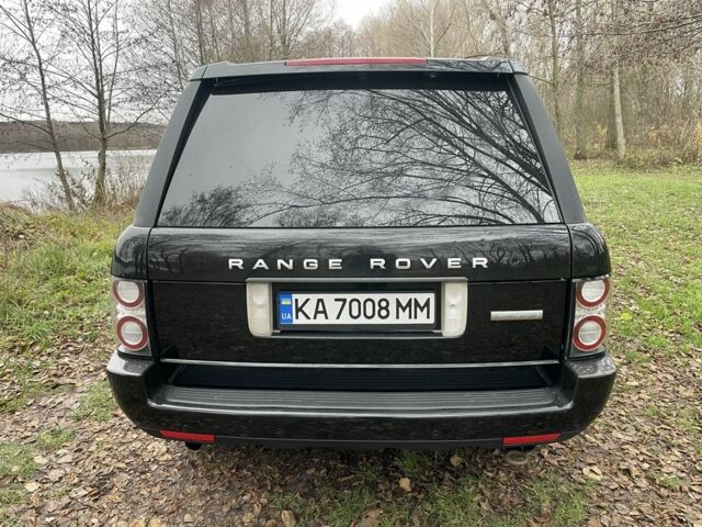 Черный Ленд Ровер Рендж Ровер, объемом двигателя 5 л и пробегом 218 тыс. км за 14999 $, фото 5 на Automoto.ua