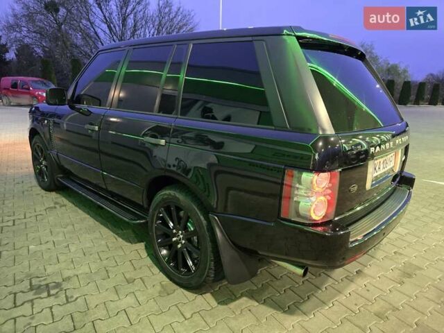 Черный Ленд Ровер Рендж Ровер, объемом двигателя 5 л и пробегом 190 тыс. км за 17000 $, фото 76 на Automoto.ua