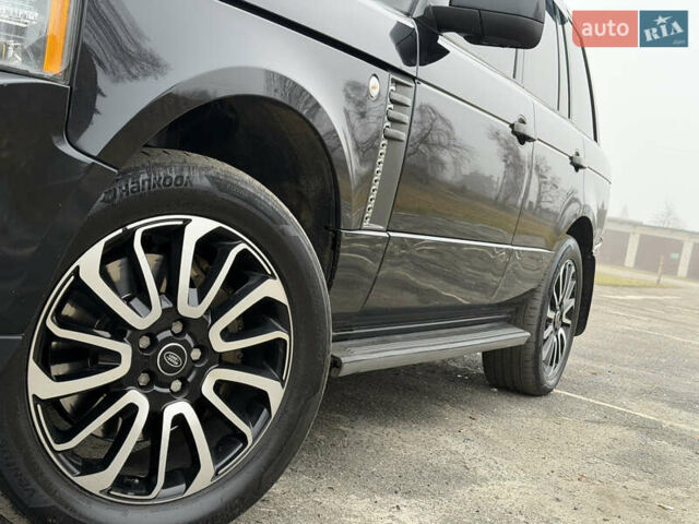 Черный Ленд Ровер Рендж Ровер, объемом двигателя 5 л и пробегом 195 тыс. км за 16000 $, фото 3 на Automoto.ua