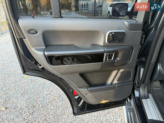 Чорний Ленд Ровер Рендж Ровер, об'ємом двигуна 4.39 л та пробігом 186 тис. км за 19600 $, фото 50 на Automoto.ua