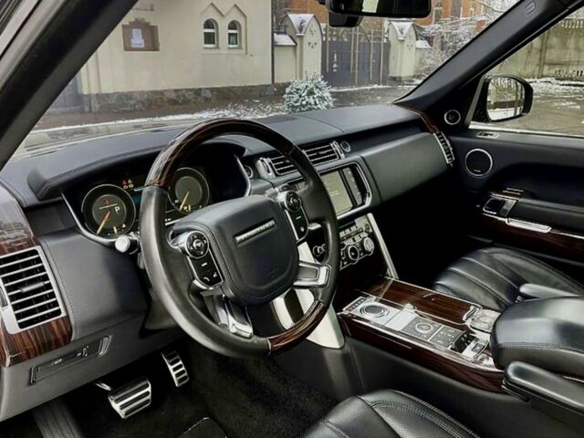 Черный Ленд Ровер Рендж Ровер, объемом двигателя 5 л и пробегом 220 тыс. км за 31200 $, фото 19 на Automoto.ua