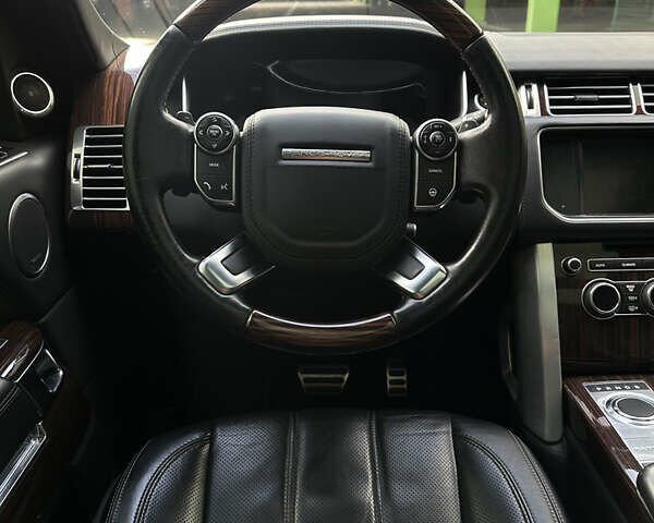 Черный Ленд Ровер Рендж Ровер, объемом двигателя 4.4 л и пробегом 218 тыс. км за 36000 $, фото 42 на Automoto.ua