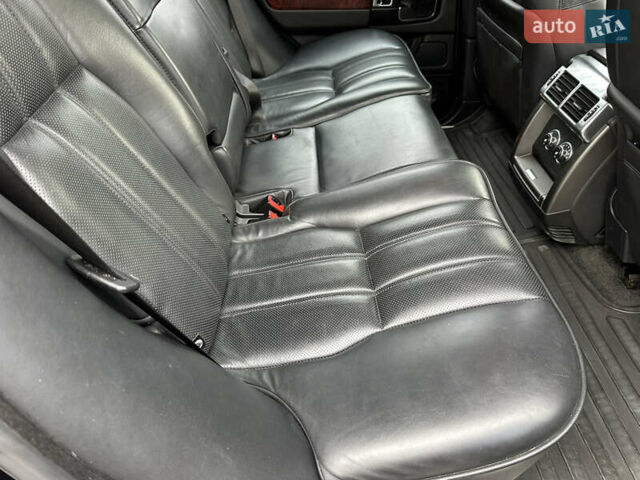 Черный Ленд Ровер Рендж Ровер, объемом двигателя 4.37 л и пробегом 270 тыс. км за 19500 $, фото 15 на Automoto.ua