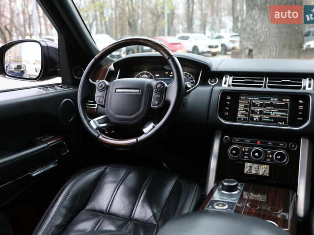 Чорний Ленд Ровер Рендж Ровер, об'ємом двигуна 5 л та пробігом 126 тис. км за 40000 $, фото 14 на Automoto.ua