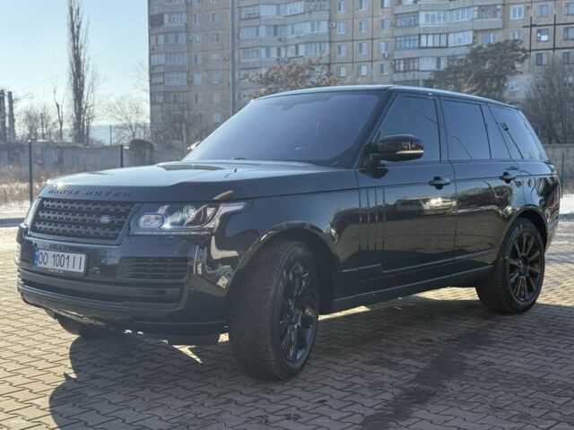 Черный Ленд Ровер Рендж Ровер, объемом двигателя 4.4 л и пробегом 200 тыс. км за 36000 $, фото 11 на Automoto.ua