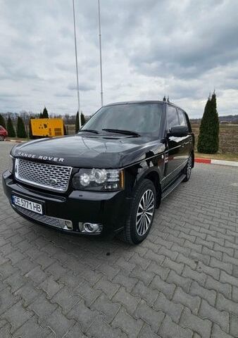 Черный Ленд Ровер Рендж Ровер, объемом двигателя 4.37 л и пробегом 282 тыс. км за 21777 $, фото 4 на Automoto.ua