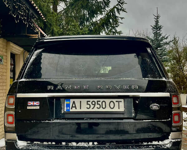Чорний Ленд Ровер Рендж Ровер, об'ємом двигуна 5 л та пробігом 220 тис. км за 31200 $, фото 5 на Automoto.ua