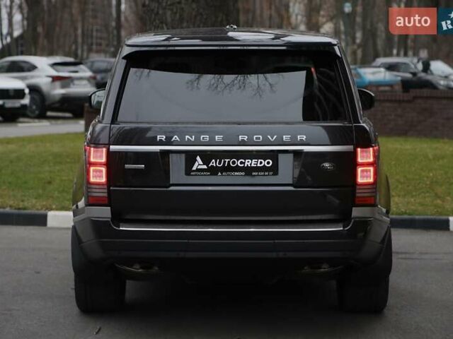 Чорний Ленд Ровер Рендж Ровер, об'ємом двигуна 5 л та пробігом 126 тис. км за 40000 $, фото 4 на Automoto.ua