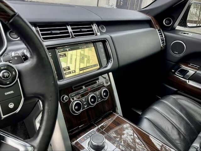 Черный Ленд Ровер Рендж Ровер, объемом двигателя 5 л и пробегом 220 тыс. км за 31200 $, фото 18 на Automoto.ua