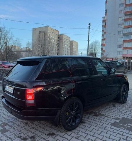 Черный Ленд Ровер Рендж Ровер, объемом двигателя 4.4 л и пробегом 223 тыс. км за 26500 $, фото 3 на Automoto.ua