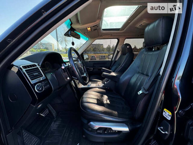 Ленд Ровер Рендж Ровер 2012 в Кривом Роге на Automoto.ua Черный Ленд Ровер Рендж Ровер, объемом двигателя 4.37 л и пробегом 273 тыс. км за 22500 $, фото 14 на Automoto.ua