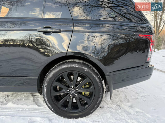Черный Ленд Ровер Рендж Ровер, объемом двигателя 4.4 л и пробегом 218 тыс. км за 29000 $, фото 59 на Automoto.ua