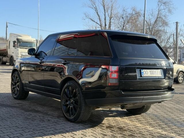 Черный Ленд Ровер Рендж Ровер, объемом двигателя 4.4 л и пробегом 200 тыс. км за 36000 $, фото 5 на Automoto.ua