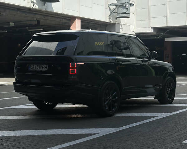 Черный Ленд Ровер Рендж Ровер, объемом двигателя 4.4 л и пробегом 218 тыс. км за 36000 $, фото 10 на Automoto.ua