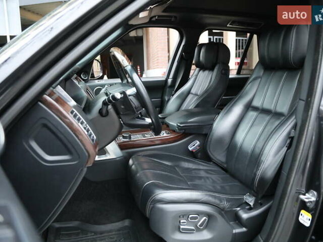 Чорний Ленд Ровер Рендж Ровер, об'ємом двигуна 5 л та пробігом 126 тис. км за 40000 $, фото 11 на Automoto.ua
