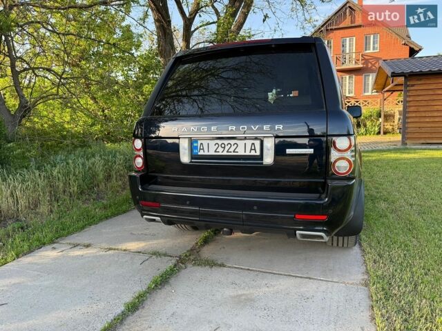 Чорний Ленд Ровер Рендж Ровер, об'ємом двигуна 4.37 л та пробігом 250 тис. км за 22220 $, фото 4 на Automoto.ua