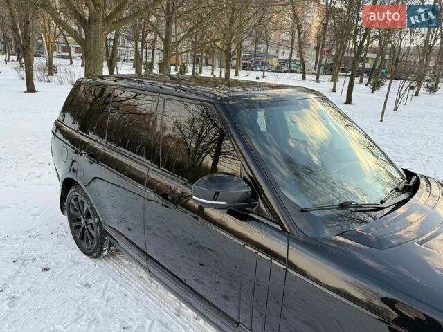 Чорний Ленд Ровер Рендж Ровер, об'ємом двигуна 4.37 л та пробігом 225 тис. км за 25800 $, фото 23 на Automoto.ua