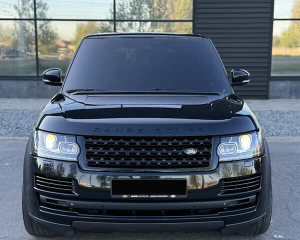 Ленд Ровер Рендж Ровер 2012 у Дніпро (Дніпропетровську) на Automoto.ua Чорний Ленд Ровер Рендж Ровер, об'ємом двигуна 4.37 л та пробігом 196 тис. км за 30999 $, фото 1 на Automoto.ua
