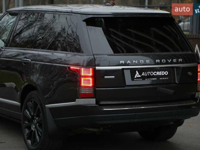 Чорний Ленд Ровер Рендж Ровер, об'ємом двигуна 5 л та пробігом 126 тис. км за 40000 $, фото 7 на Automoto.ua
