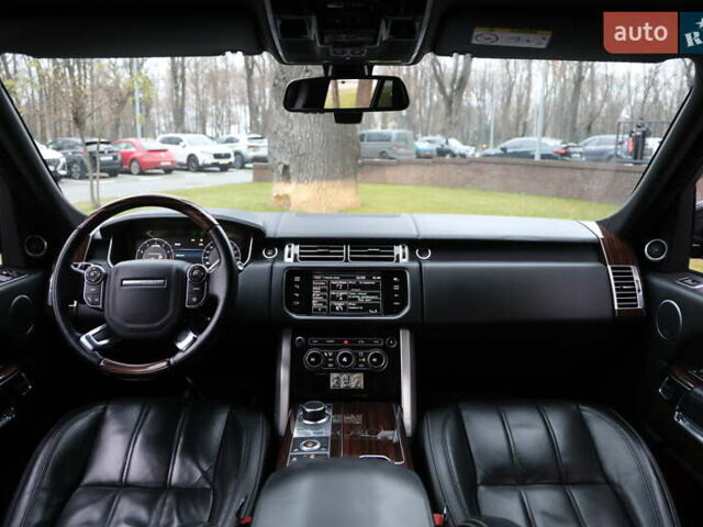 Чорний Ленд Ровер Рендж Ровер, об'ємом двигуна 5 л та пробігом 126 тис. км за 40000 $, фото 15 на Automoto.ua