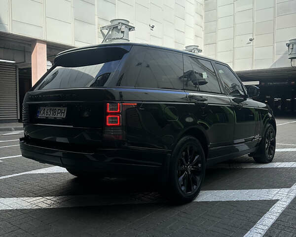 Черный Ленд Ровер Рендж Ровер, объемом двигателя 4.4 л и пробегом 218 тыс. км за 36000 $, фото 9 на Automoto.ua