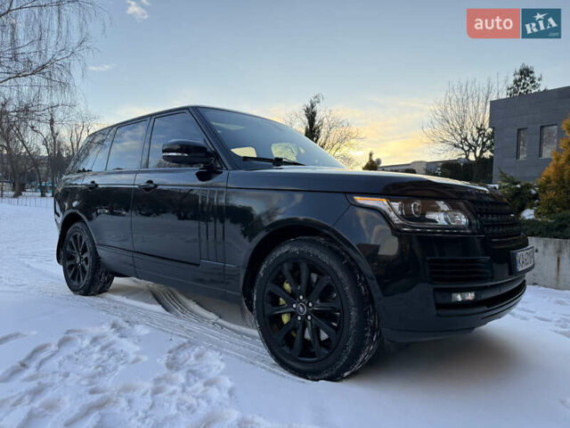 Черный Ленд Ровер Рендж Ровер, объемом двигателя 4.4 л и пробегом 218 тыс. км за 29000 $, фото 73 на Automoto.ua