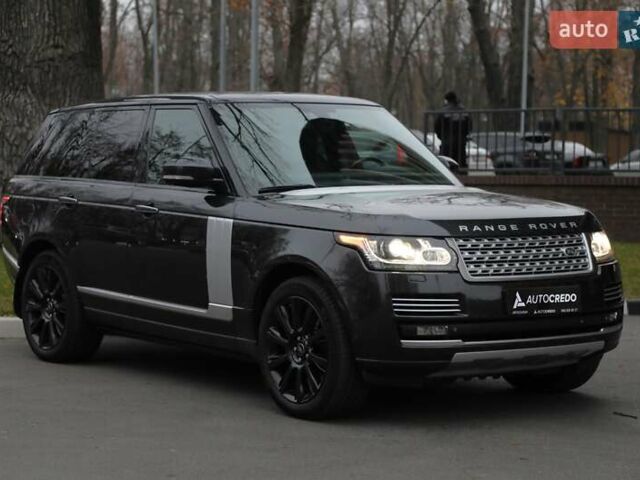 Чорний Ленд Ровер Рендж Ровер, об'ємом двигуна 5 л та пробігом 126 тис. км за 40000 $, фото 2 на Automoto.ua