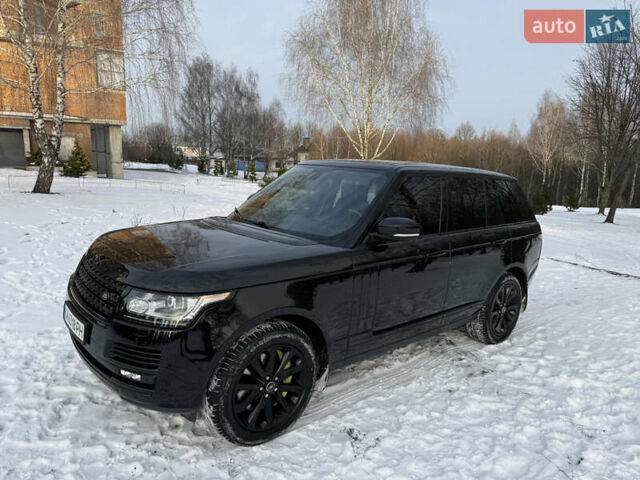 Черный Ленд Ровер Рендж Ровер, объемом двигателя 4.4 л и пробегом 218 тыс. км за 29000 $, фото 14 на Automoto.ua