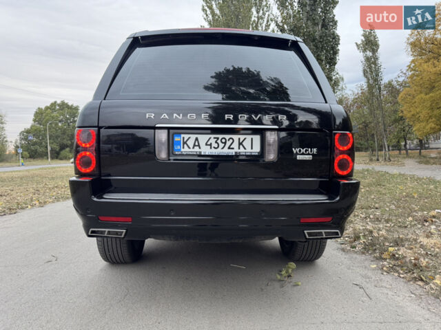 Чорний Ленд Ровер Рендж Ровер, об'ємом двигуна 4.37 л та пробігом 320 тис. км за 21000 $, фото 5 на Automoto.ua