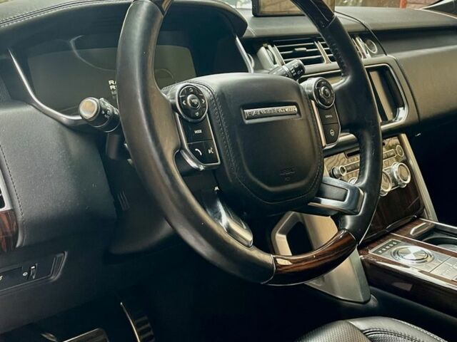 Черный Ленд Ровер Рендж Ровер, объемом двигателя 5 л и пробегом 220 тыс. км за 31200 $, фото 9 на Automoto.ua