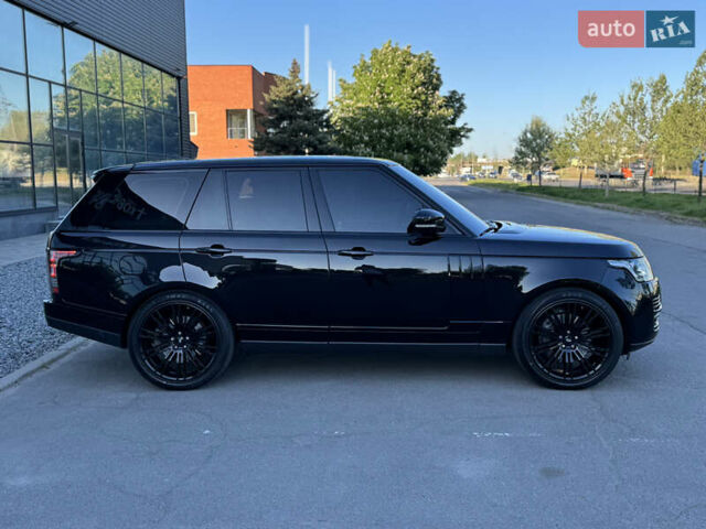 Ленд Ровер Рендж Ровер 2012 у Дніпро (Дніпропетровську) на Automoto.ua Чорний Ленд Ровер Рендж Ровер, об'ємом двигуна 4.37 л та пробігом 196 тис. км за 30999 $, фото 4 на Automoto.ua