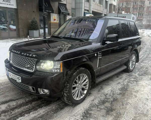 Черный Ленд Ровер Рендж Ровер, объемом двигателя 5 л и пробегом 170 тыс. км за 18500 $, фото 1 на Automoto.ua