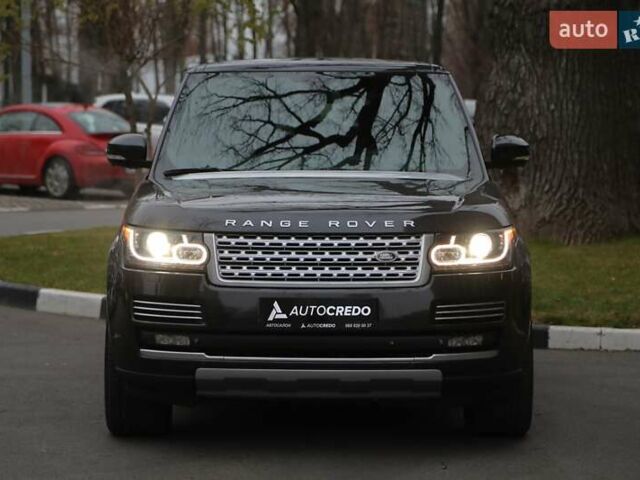 Чорний Ленд Ровер Рендж Ровер, об'ємом двигуна 5 л та пробігом 126 тис. км за 40000 $, фото 1 на Automoto.ua