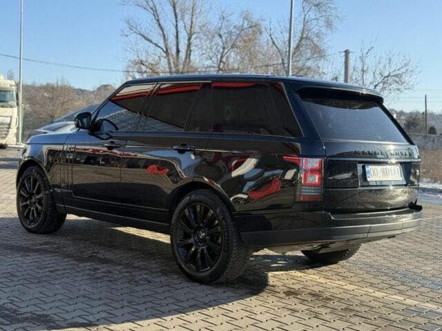 Черный Ленд Ровер Рендж Ровер, объемом двигателя 4.4 л и пробегом 200 тыс. км за 36000 $, фото 7 на Automoto.ua
