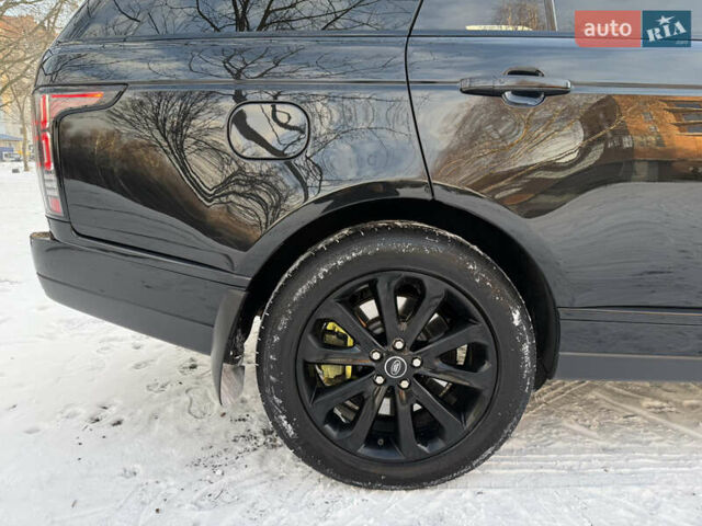 Черный Ленд Ровер Рендж Ровер, объемом двигателя 4.4 л и пробегом 218 тыс. км за 29000 $, фото 62 на Automoto.ua