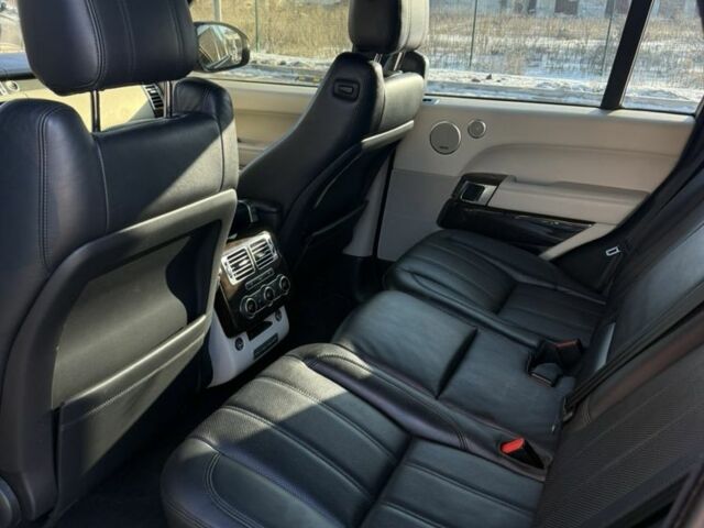 Черный Ленд Ровер Рендж Ровер, объемом двигателя 4.4 л и пробегом 200 тыс. км за 36000 $, фото 22 на Automoto.ua