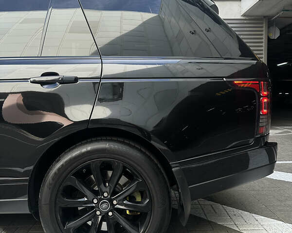 Черный Ленд Ровер Рендж Ровер, объемом двигателя 4.4 л и пробегом 218 тыс. км за 36000 $, фото 13 на Automoto.ua