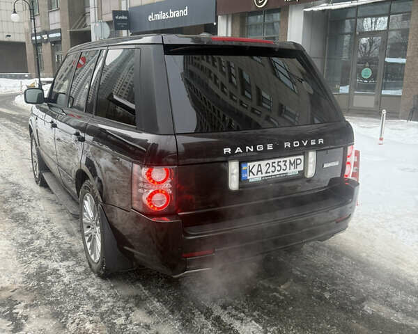 Черный Ленд Ровер Рендж Ровер, объемом двигателя 5 л и пробегом 170 тыс. км за 18500 $, фото 3 на Automoto.ua