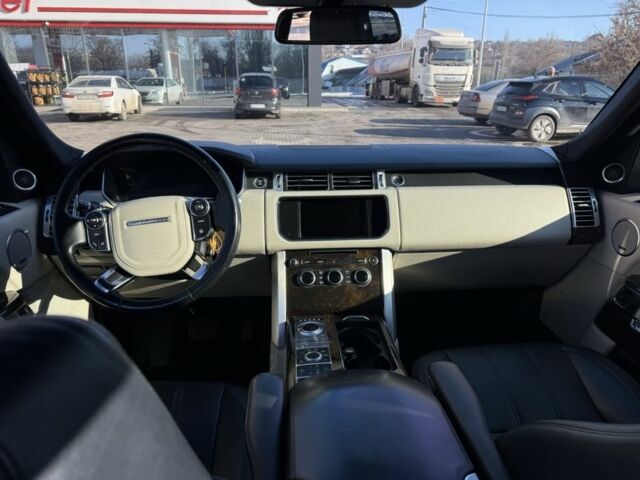 Черный Ленд Ровер Рендж Ровер, объемом двигателя 4.4 л и пробегом 200 тыс. км за 36000 $, фото 17 на Automoto.ua