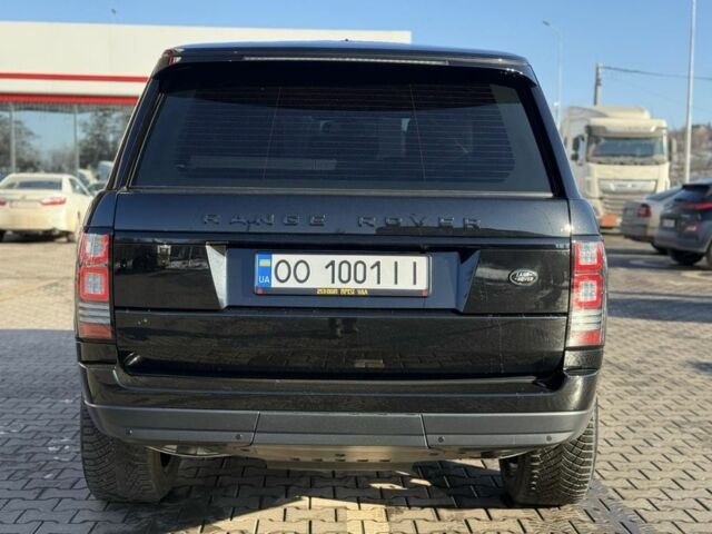 Черный Ленд Ровер Рендж Ровер, объемом двигателя 4.4 л и пробегом 200 тыс. км за 36000 $, фото 6 на Automoto.ua