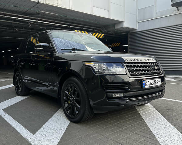 Черный Ленд Ровер Рендж Ровер, объемом двигателя 4.4 л и пробегом 218 тыс. км за 36000 $, фото 5 на Automoto.ua