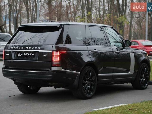 Чорний Ленд Ровер Рендж Ровер, об'ємом двигуна 5 л та пробігом 126 тис. км за 40000 $, фото 3 на Automoto.ua