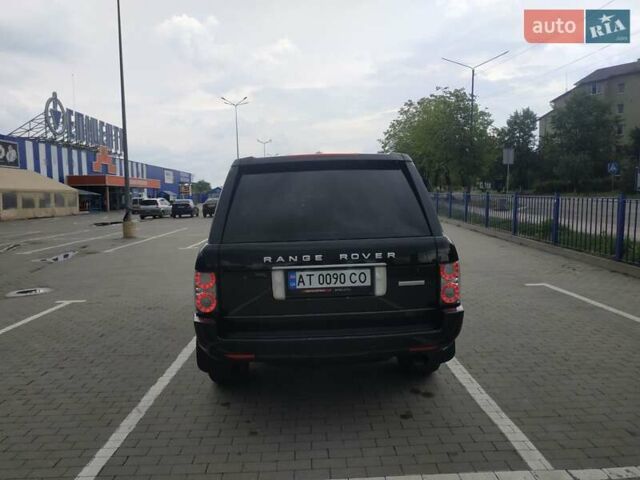 Черный Ленд Ровер Рендж Ровер, объемом двигателя 5 л и пробегом 212 тыс. км за 23000 $, фото 2 на Automoto.ua