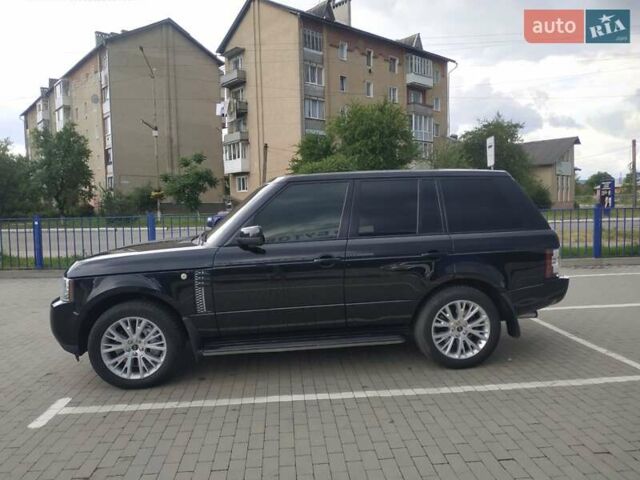 Черный Ленд Ровер Рендж Ровер, объемом двигателя 5 л и пробегом 212 тыс. км за 23000 $, фото 8 на Automoto.ua
