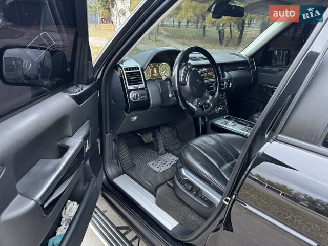 Чорний Ленд Ровер Рендж Ровер, об'ємом двигуна 4.37 л та пробігом 320 тис. км за 22000 $, фото 7 на Automoto.ua